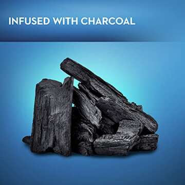 Oral-B Charcoal Mint Floss Picks - 4 Pack of 75 Count