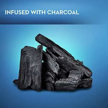 Oral-B Charcoal Mint Floss Picks - 4 Pack of 75 Count