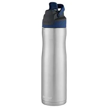 Contigo Steel Water Bottle, 24 oz, SS Monaco