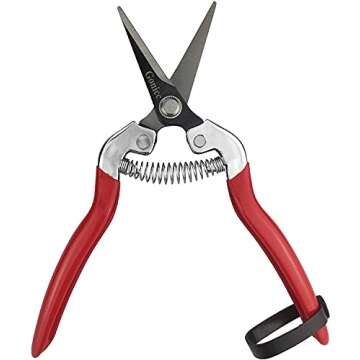 gonicc Professional Micro-Tip Pruning Snip (GPPS-1008), Small Garden Hand Pruner & shears For Arrang...