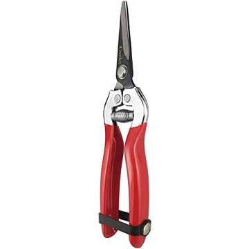 gonicc Professional Micro-Tip Pruning Snip (GPPS-1008), Small Garden Hand Pruner & shears For Arranging Flowers, Trimming Plants & Hydroponic Herbs, And Harvesting Fruits & Vegetables.