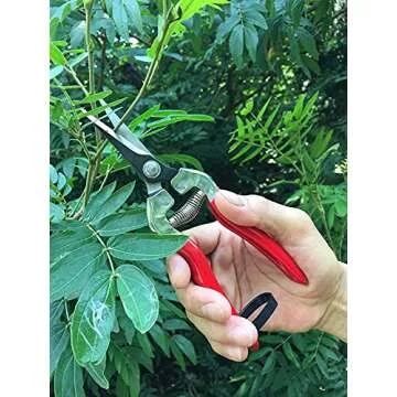 gonicc Professional Micro-Tip Pruning Snip (GPPS-1008), Small Garden Hand Pruner & shears For Arranging Flowers, Trimming Plants & Hydroponic Herbs, And Harvesting Fruits & Vegetables.