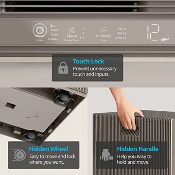 Coway Airmega ProX Large Room Air Purifier with HEPA Filter