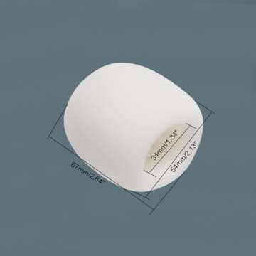 Fielect Microphone Cover Sponge Foam Mic Cover Handheld Microphone Windscreen Shield Protection Mic ...
