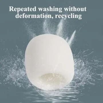 Fielect Microphone Cover Sponge Foam Mic Cover Handheld Microphone Windscreen Shield Protection Mic Foam Filter Cover White for Karaoke DJ, KTV, Broadcasting