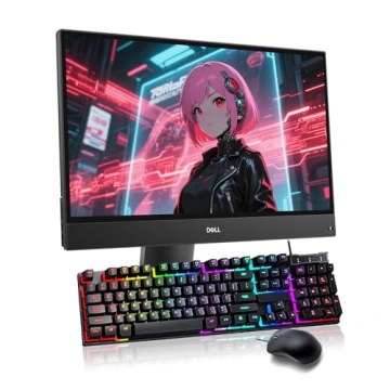 Dell OptiPlex 5260 All-in-One Desktop, 21.5" FHD, Core i5-8500, 16GB RAM, 512GB SSD, Keyboard & Mous...