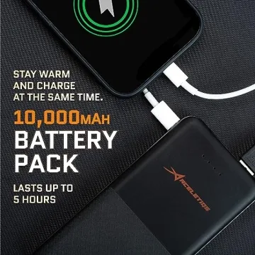 ACELETIQS Heated Stadium Seat Cushion - Stay Warm Outdoors