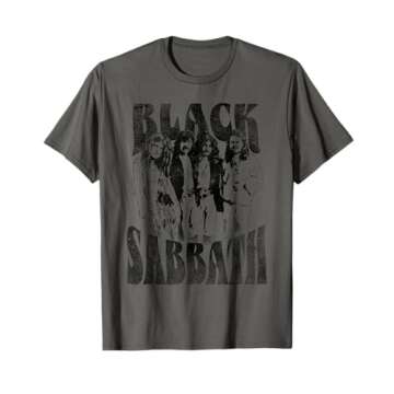 Official Black Sabbath Group Photo T-Shirt