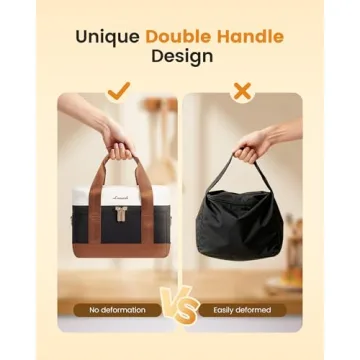 LOVEVOOK Insulated Lunch Box Large Capacity Leak-proof Tote