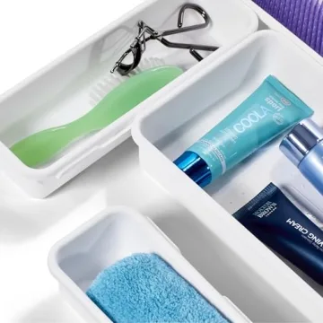 Madesmart 8-Piece Interlocking Bin Pack for Home Organization