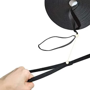 Justzon Long Dog Leash for Small Medium Large Dogs, Dog Training Leash for Outside Yard Obedience Re...