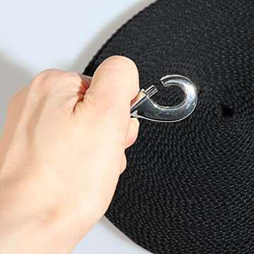 Justzon 30FT Long Dog Leash for Training and Outdoors