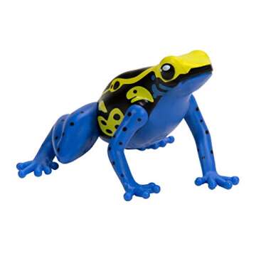 Wild Kratts Poison Dart Frog Power (3pc Action Figures) - Includes Chris Kratt, Creature Frog Animal Figurine & Power Disc! Officially Licensed Toys for Kids, Gift for Kids Boys Girls