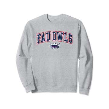 FAU Owls Heather Gray Sweatshirt for All Fans