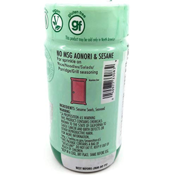 AoNori Goma Furikake Rice Seasoning, Gluten Free Delight