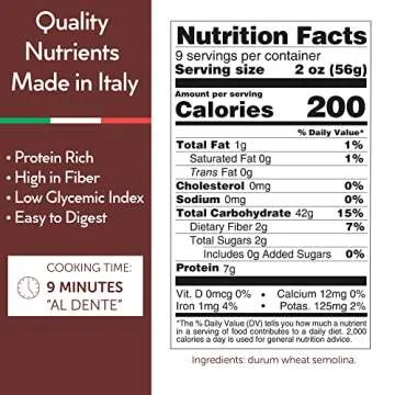 Gusta Bucatini Pasta Noodles Variety Pack - Premium Italian Pasta from Italy - Durum Wheat Semolina Pasta - Non-GMO & Gourmet Pasta - Family Owned Brand - 17.64oz / 500g (8 Pack)