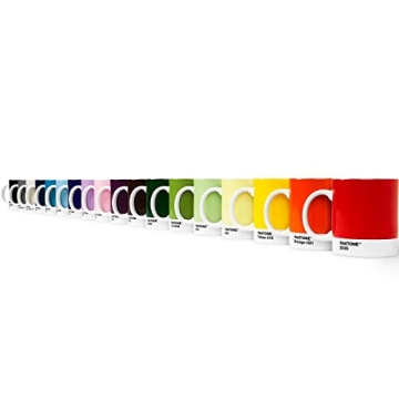 Copenhagen Pantone Mug - Stylish Fine China Coffee Cup