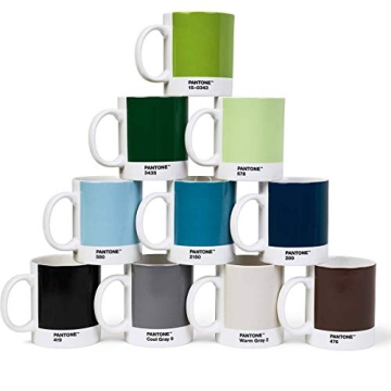 Copenhagen Pantone Mug - Stylish Fine China Coffee Cup
