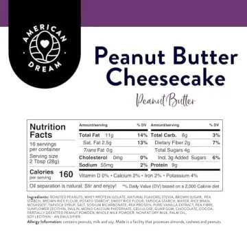 Peanut Butter Cheesecake - American Dream Nut Butter
