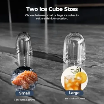 AGLUCKY Ice Maker with Self-Cleaning – Fast & Portable