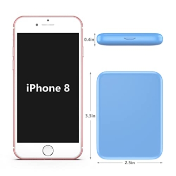 Kintion Portable Lighted Makeup Mirror - 1X/3X Magnification