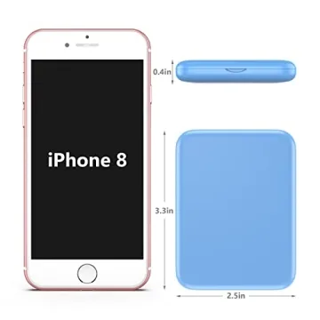 Kintion Portable Lighted Makeup Mirror - 1X/3X Magnification