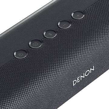 Denon DHT-S316 Home Theater Soundbar System with Wireless Subwoofer | Virtual Surround Sound Technology | Wall-Mountable | Bluetooth Compatibility | Smart & Slim-Profile | Black