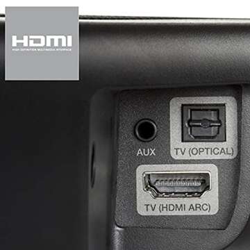 Denon DHT-S316 Home Theater Soundbar System with Wireless Subwoofer | Virtual Surround Sound Technology | Wall-Mountable | Bluetooth Compatibility | Smart & Slim-Profile | Black