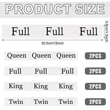 TOYMIS 8pcs Bed Sheet Organizer Bands, Bed Sheet Straps King Twin Full Queen Elastic Bed Sheet Straps Bedding Bands for Organizing Closet Wardrobe Bedroom Laundry Dormitory