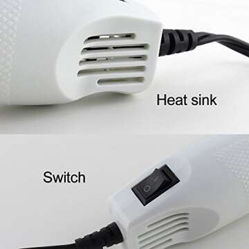 NEX Mini Hot Air Gun for Crafting and DIY Projects