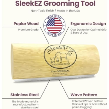 SleekEZ Dog Brush - Ultimate Shedding and Grooming Tool