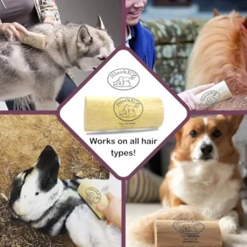 SleekEZ Dog Brush - Ultimate Shedding and Grooming Tool