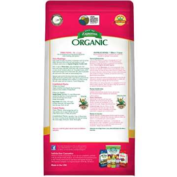 Espoma Organic Rose-Tone 4-3-2 Organic Fertilizer for All Types of Roses and Other Flowering Plants....