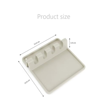 Silicone Utensil Rest for Kitchen Heat-Resistant & Easy Clean