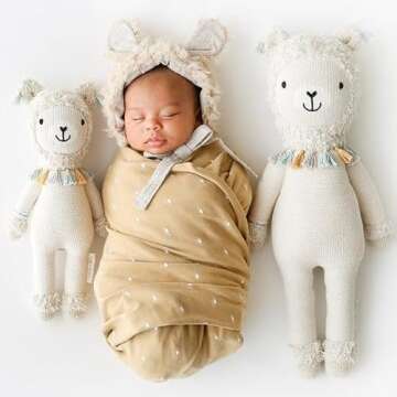 Cuddle + Kind Lucas The Llama – Hand-Knit Gift with Impact