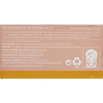 Revitalizing JAYJUN Roselle Tea Eye Gel Patch - 60 Patches
