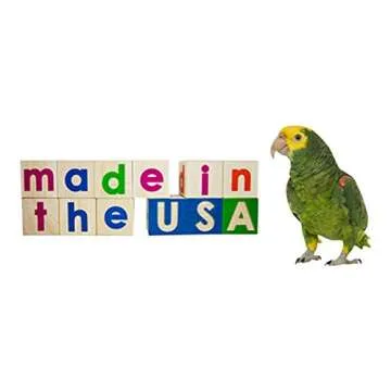 FeatherSmart Bird Parrot Shower Perch (Round, Small)