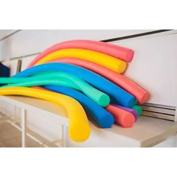 The Dreidel Company Floating Pool Noodles - Durable Foam, Fun Colors, Versatile Use