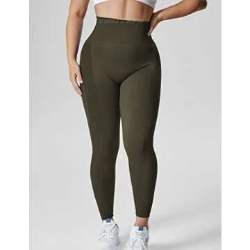 TSUTAYA Workout Leggings - High Waisted, Butt Lifting