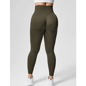 TSUTAYA Workout Leggings - High Waisted, Butt Lifting