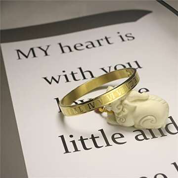 AIKESIWAI Roman Numeral Bracelet: Elegant & Versatile