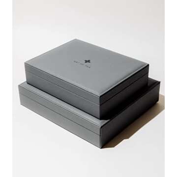 Art Of Tea | 6 Section Leatherette with Assorted Tea bags | Tea Assortment Gift Box