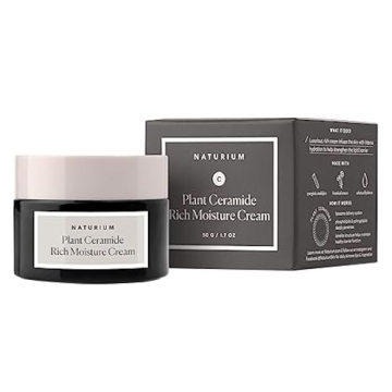 Naturium Plant Ceramide Rich Moisture Cream - Hydrating, Anti-Aging, Vegan