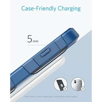 Anker Wireless Charger, PowerWave 7.5 Stand with Internal Cooling Fan, 7.5W for iPhone 11, 11 Pro, 11 Pro Max, Xs Max, XR, XS, X, 8, 8 Plus, 10W for Galaxy S10 S9, Note 10 (with Quick Charge Adapter)