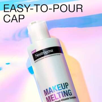 Neutrogena Makeup Melting Nourishing Micellar Milk, 6.7 fl oz for Sensitive Skin