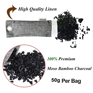 Bamboo Charcoal Shoe Deodorizer Bags Odor Eliminator