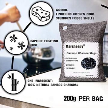 Bamboo Charcoal Shoe Deodorizer Bags Odor Eliminator