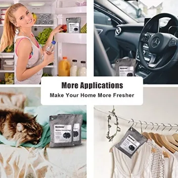 Bamboo Charcoal Shoe Deodorizer Bags Odor Eliminator