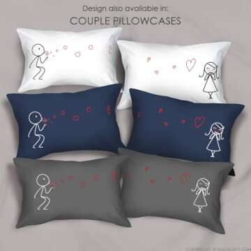 BoldLoft Couples Mugs Set - Perfect Gifts for Love