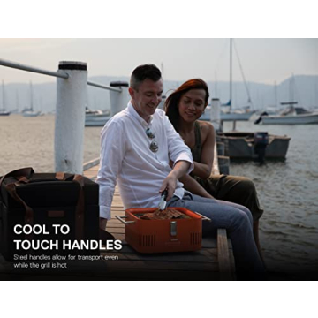 Everdure CUBE Portable Charcoal Grill Perfect for Camping